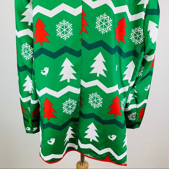 Christmas Tree Ugly Christmas Blazer Sz XL - Picture 6 of 7